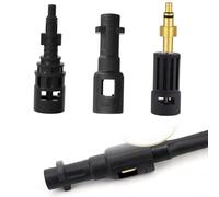 Adaptador de boquilla para lavadora a presión que se convierte para Karcher serie K a puntas de boquilla estándar y cañones de espuma para Lavor (B)