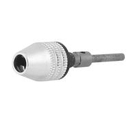 Adaptador de cambio rápido de portabrocas sin llave, rango de sujeción de 0,3 3,4mm, vástago redondo de 2,35mm para Mini taladro eléctrico, amoladora