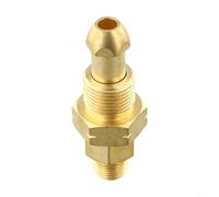 Adaptador de cilindro de gas, acetileno a regulador conector adaptador para soldadura antorcha de corte conexión de botella de gas (CGA-510 a CGA-200)