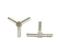 Adaptador de conector en forma de Y for tubería de 3 vías de acero inoxidable 304, 4/6/8/10/12/13/14/15/16/19/20 mm, espiga for manguera(Y-Type 19mm)