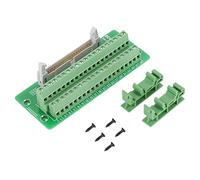 Adaptador de Conector IDC-40P con Bloque de Terminales de Bocina y Soporte de montaje: Ideal para Cableado Sencillo y Proyectos de PCB