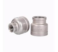 Adaptador de conector tubería reductor enchufe acero inoxidable 304 hembra NPT 18, 14, 38, 12, 34, 1, 1-14, 1-12(NO4)
