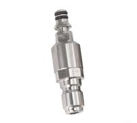 Adaptador de conexión rápida 3/8 para lavadora a presión karcher - Acoplamiento de manguera de acero inoxidable robusto antienredos para lavado a presión (A)