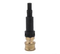 Adaptador de conexión rápida para lavadora a presión Karcher, convertidor de abrazadera tipo T de 14 mm compatible con modelos K2 a K7 y Slp, carcasa de nailon de latón para fijación de espuma y