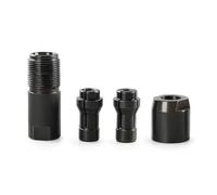 Adaptador de conversión para herramienta de amoladora en ángulo recto con pinzas de 3 mm y 6 mm incluidas para convertidor recto roscado de 11 pulgadas