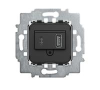Adaptador de corriente BJ con puertos USB A y C, modelo 6475 U