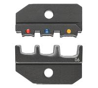Adaptador de crimpado KNIPEX para terminales aislados, modelo 6, número de artículo 4003773030836