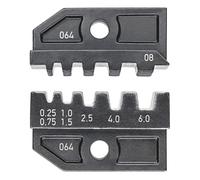 Adaptador de crimpado KNIPEX para terminales de cable, rango de calibre 0,5 - 6. (Número de artículo: 4003773030874)