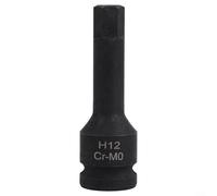 Adaptador de enchufe de taladro eléctrico de 0.5 pulgadas, cabeza hexagonal de 12 5 mm, perfecto para diversas necesidades de reparación y mobiliario (H12)