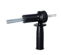 Adaptador de escalador de aguja de martillo eléctrico de vástago SDS, adaptador removedor de óxido de acero de aleación para hormigón para preparación de superficies, limpieza de mampostería y para