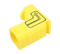 Adaptador de extracción de polvo, adaptador de recogida de polvo de sierra de mesa para carpintería Herramienta eléctrica Eliminación de polvo (amarillo)