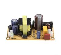 Adaptador de fuente de alimentación 24V1A para iluminación LED y electrónica, módulo de conmutación de ahorro de espacio con rendimiento confiable para bricolaje (B)