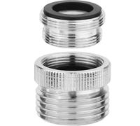 Adaptador de grifo, 22 roscas internas a conector de rosca externa de 3/4 GHT, accesorio de manguera de grifo, adaptador de fregadero para cocina y baño