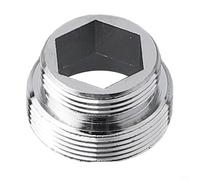 Adaptador de grifo, conector aireador de latón, rosca exterior para cocina, ahorro de agua (rosca exterior de 18 mm a 22 mm)