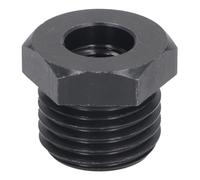Adaptador de husillo de cabezal de torno, 33 mm, macho, 18 mm, rosca hembra, paso de 2,5 mm, adaptador de placa frontal de mandril de torno de acero de aleación para proyectos de