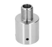 Adaptador de husillo de cabezal de torno Adaptador de inserción de mandril de rosca de acero de aleación de primera calidad para torno de carpintería 1 en 8TPI a 33 mm Accesorio