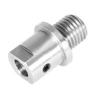 Adaptador de husillo de cabezal de torno convierte 5/8 pulgadas a 1 pulgada x 8TPI para torno de carpintería