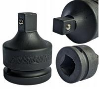 Adaptador de impacto, honiton, reducción de 3/8' a 1/2', para herrami