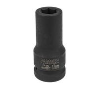 Adaptador de impacto profundo 3/4' 17mm (hexagonal de 6 caras)