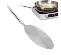 Adaptador de inducción - Acero inoxidable Household Cooking Gadget | | Pots Cooking Induction Converter Disk 20 cm For Apartment Home Dorm Small Space Beginners Professionals Women