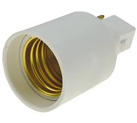Adaptador de la base de la lámpara E27 en el casquillo G24