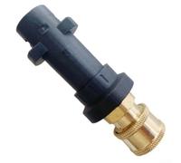 Adaptador de lavadora a presión M22 rosca para Karcher K2-K7, acoplamiento de liberación rápida, conector de manguera de arandela de alta potencia de 1/4 pulgadas (rosca de plástico)