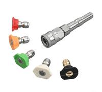 Adaptador de lavadora de alta presión/4 pulgadas de acero inoxidable de conexión rápida para Nilfisk Kew, conector de boquilla de manguera de lavadora eléctrica