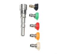 Adaptador de lavadora de alta presión de acero inoxidable Acoplador rápido de 1/4 pulgadas para Nilfisk para Bosch Power Washers Conexión de manguera