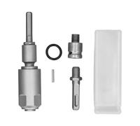 Adaptador de llave de impacto a martillo eléctrico, convertidor de llave a martillo de acero al carbono, adaptador de taladro desmontable con conexión cuadrada para perforar