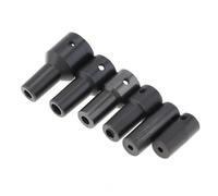 Adaptador de mandril de taladro B12, manguito de biela, acoplamiento cónico de acero y cobre, 5mm/6mm/8mm/10mm/12mm/14mm, adaptador de broca, 1 Uds. (Color : 5mm)