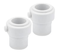 Adaptador de manga para poste de sombrilla de piscina para postes de 1.5 y | Sujeta de forma segura postes de paraguas de 1.5 pulgadas y 3.43 cm en mangas de cubierta de piscina de una sola rosca