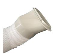 Adaptador de manguera de escape de aire acondicionado, accesorio plano de manguera de ventilación de CA | Tubo de ventilación multifuncional para apartamento, dormitorio, restaurante, hotel