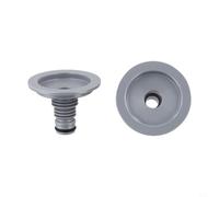 Adaptador de manguera de filtro de arena para piscina compatible con modelos P6614 antes de 2024, accesorios de polipropileno resistentes para conexión sin fugas, gris (2 piezas)