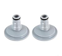 Adaptador de manguera de piscina para unidades de filtro de arena antes de 2024 P6614, conectores de bomba de piscina, parte de polipropileno gris, configuración de piscina sobre el suelo, 38 mm (4
