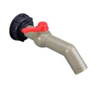 Adaptador De Manguera Para Bidón Agua | Adaptador Válvula para Tanque Agua Galones | Kit De Conversión Para Barril De Lluvia | para Riego de Jardín, Contenedor de Recogida, Canaleta, Bajante, Exterior