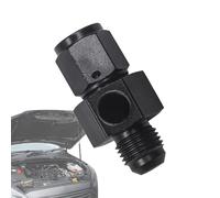 Adaptador de medidor de presión de , conector de sensor de presión de , adaptador de rosca externa a interna 4/6/8/10/12AN con puerto de medidor de 1/8NPT para un rendimiento eficiente