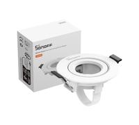 Adaptador de Montaje Empotrado en Techo para Sensor de Movimiento SONOFF | Montaje empotrado en techo, acabado enrasado, sistema con muelles para una instalación sencilla.