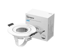 Adaptador de Montaje Empotrado en Techo para Sensor de Presencia SONOFF | Montaje empotrado en techo, acabado enrasado, sistema con muelles para instalación sencilla.