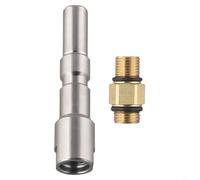 Adaptador de olla de espuma para lavadora de alta presión, conector rápido para Nilfisk Kew Alto para wap, boquilla de lanza de metal, clasificación de 2900 PSI, herramienta de limpieza de jardín