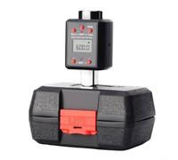 Adaptador de par digital, adaptador de llave dinamométrica digital profesional para trinquete con alertas audibles y LED, tamaños 1/4 3/8 1/2 3/4 pulgadas, rango de torsión 0 3 a 6600 Nm, para
