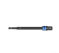 Adaptador de para impacto 1/4 3/8 1/2 Pulgadas para acero Adaptador(black 12.7mm)