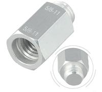 Adaptador de perno extensor con rosca estándar de 5/20.3 cm 11 para amoladora angular y compatibilidad con almohadilla de lana