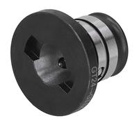 Adaptador de pinza HSS compacto 44 x 30 mm para CNC | Acero de alta velocidad, rápido, protección por sobrecarga, para tornos fresadoras perforadoras