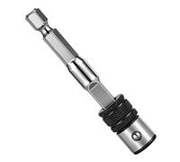 Adaptador de portabrocas | Extensión de vástago hexagonal de 6,35 mm - Portabrocas Auto-blocante para Taladro Eléctrico - para Destornillador, Tuercas, Construcción, Electricista, Mecánico,