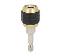 Adaptador de portabrocas/herramienta de conversión emergente de vástago hexagonal de 4 pulgadas Broca eléctrica de 60 mm y 2,4 pulgadas Destornillador de cambio rápido con cómodo (60mm)