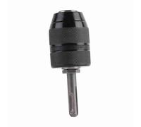Adaptador de portabrocas SDS para tornillos de metal - Convertidor KeyLess Chuck con adaptador SDS - Alta dureza y buena abrasión - apriete de los dedos para cambios rápidos y fáciles - Adecuado para