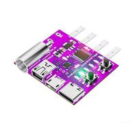 Adaptador de prueba de carga rápida para PD3 1 con funcionalidad de identificación de voltaje y corriente, soporta 5V a 28V