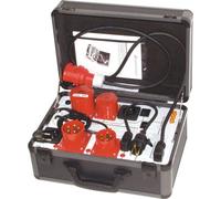 Adaptador de prueba Gossen 1F/3F AT3-III E para enchufes CEE 16/32A, compatible con Secutest II/III