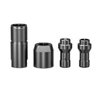 Adaptador de Pulidora de Conversión, Mandril de 3 mm y 6 mm, Liberación Rápida, Accesorio Profesional Multifuncional para Amoladora Angular