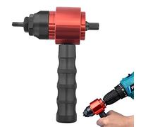 Adaptador de remache eléctrico de 3 piezas, accesorio de taladro de ángulo